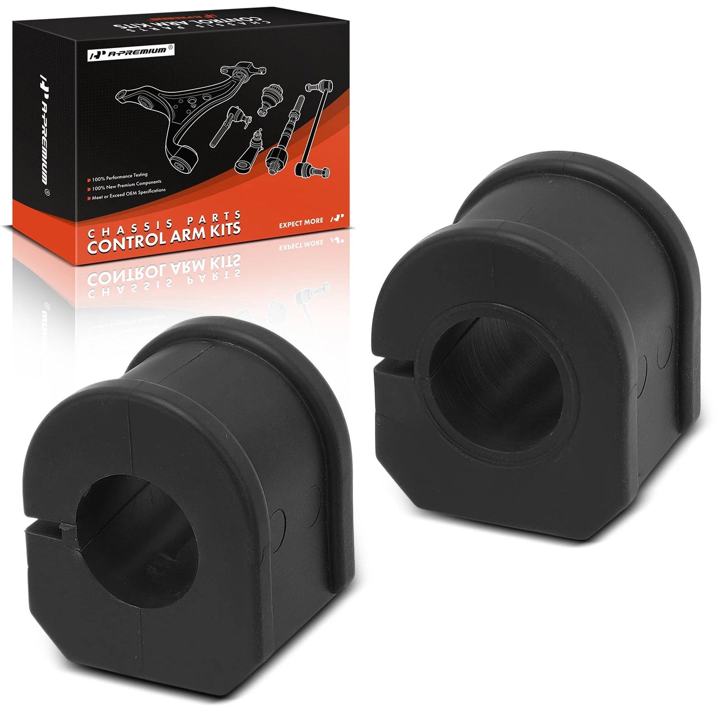 2X Front Sway Bar Bushing Kit for Chevrolet Malibu Impala (2000–2023)