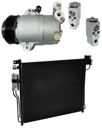 A C Compressor Kit With Condenser for Nissan Pathfinder 4.0L (2007–2014)