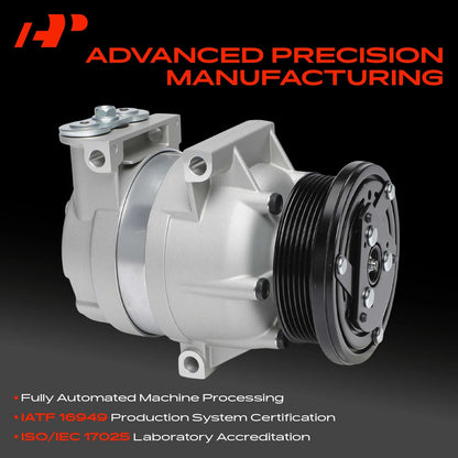 A/C Compressor with Clutch for Chevrolet Malibu/Impala (1997–2003)