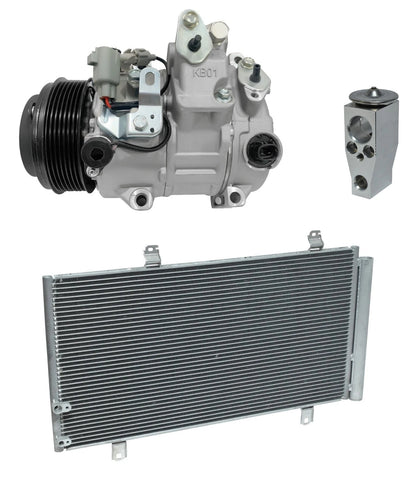 AC Compressor Kit With Condenser for Toyota Venza 3.5L (2014–2014)
