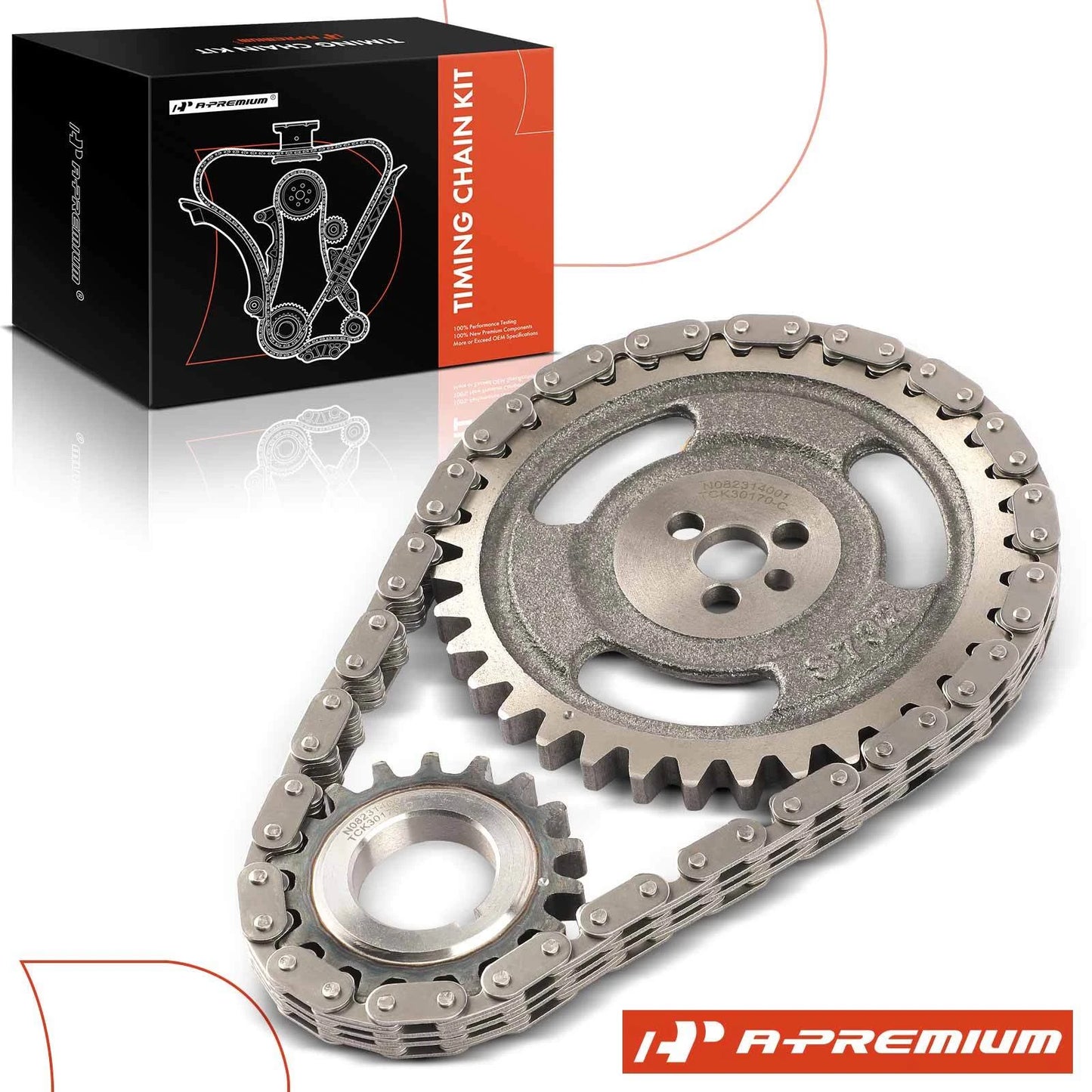 3X Timing Chain Kit for Chevrolet Tahoe, Camaro, K2500, GMC Yukon (1996–2000)