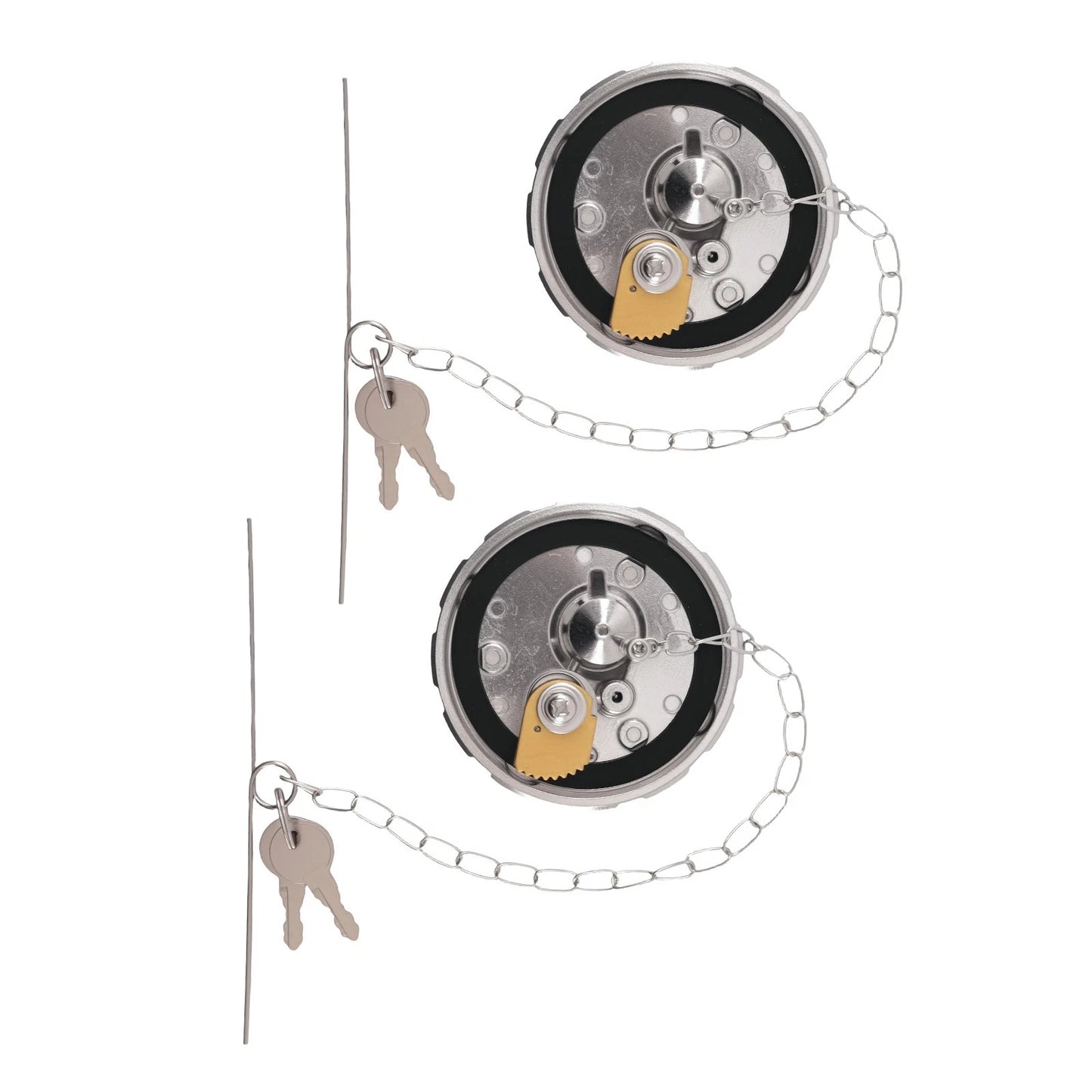 Diesel Locking Fuel Cap for Freightliner Kenworth (2000–2006)