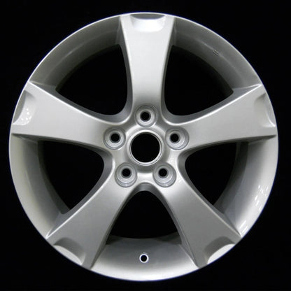 17x6.5 Factory Wheel Bright Fine Silver Replacement for Mazda 3 (2004–2006)