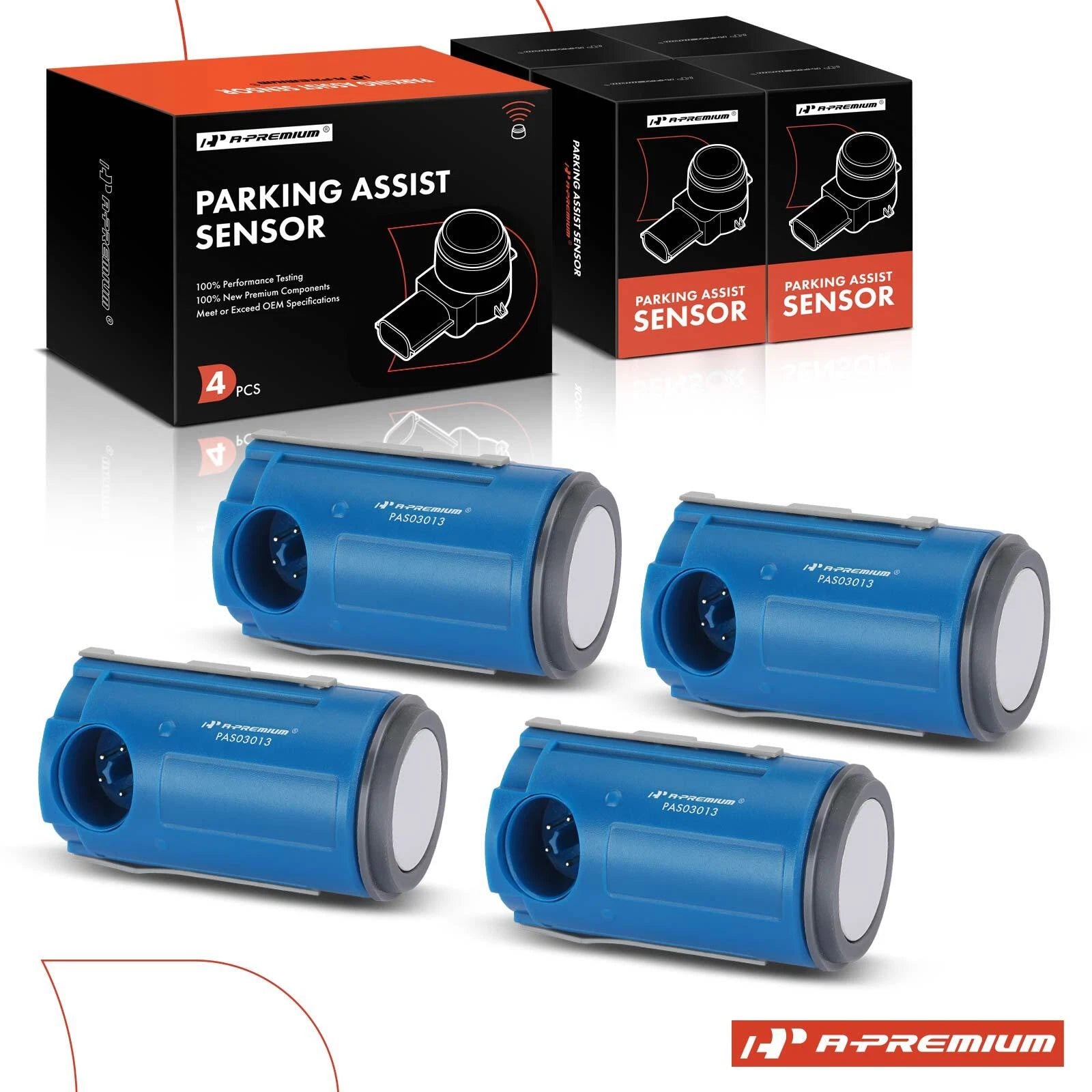4X Rear Parking Assist Sensor for Mercedes C280 G500 S500 S55 AMG (1994–2006)