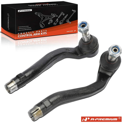 2X Front Outer Tie Rod End for Mercedes-Benz ML350 (2003–2005) ML55 AMG