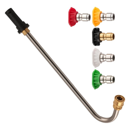 Gutter Cleaning Wand Kit for Karcher K2–K7 (5-Nozzle)
