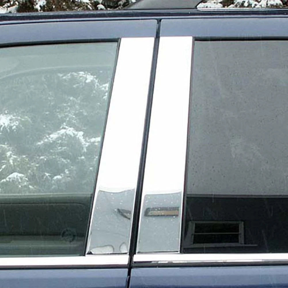 Luxury FX Chrome Pillar Posts Without Keyless for Mercury Mountaineer (2002–2010)