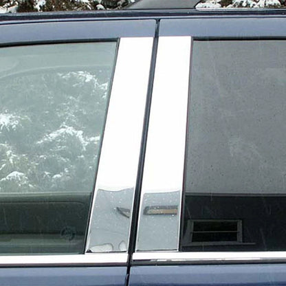 Luxury FX Chrome Pillar Posts Without Keyless for Mercury Mountaineer (2002–2010)