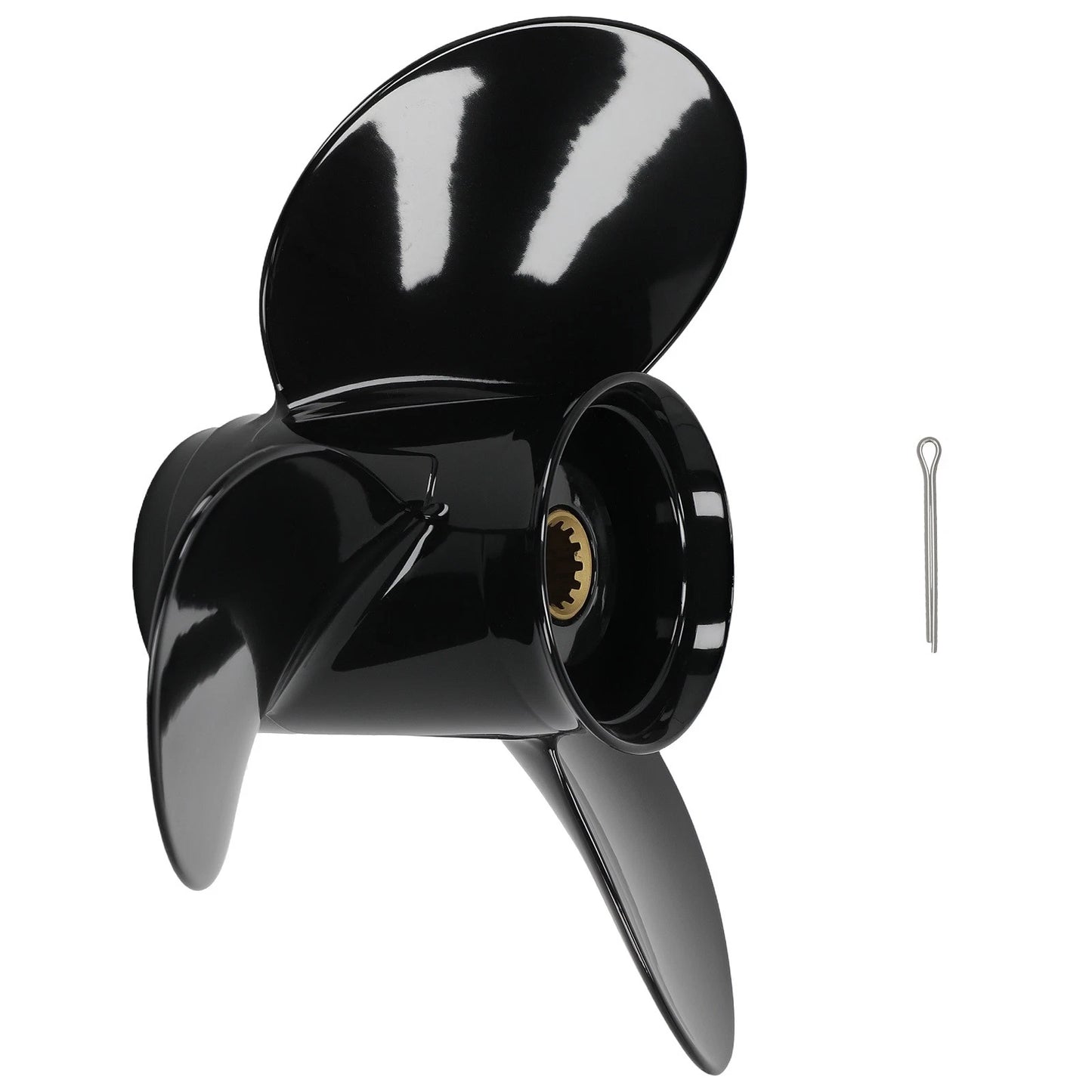 Boat Propeller for Evinrude 40 48 50 75HP (1975–2005) 15" Pitch Aluminum
