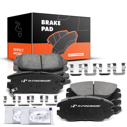 8x Ceramic Brake Pads for Chevy Equinox GMC Terrain (2010–2017)