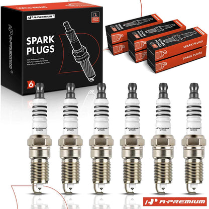 6x Iridium Platinum Spark Plugs for Ford Escape Fusion (2009–2012)