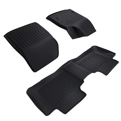 All Weather Black Floor Mats Liner for Chevrolet Blazer (2019–2025)
