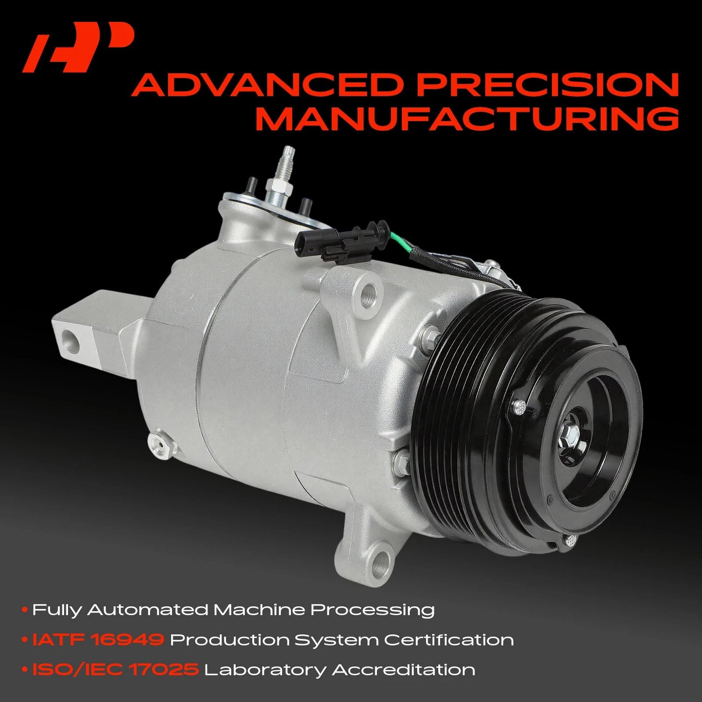 A/C Compressor with Clutch for Chevrolet Colorado GMC Canyon (2015–2016)