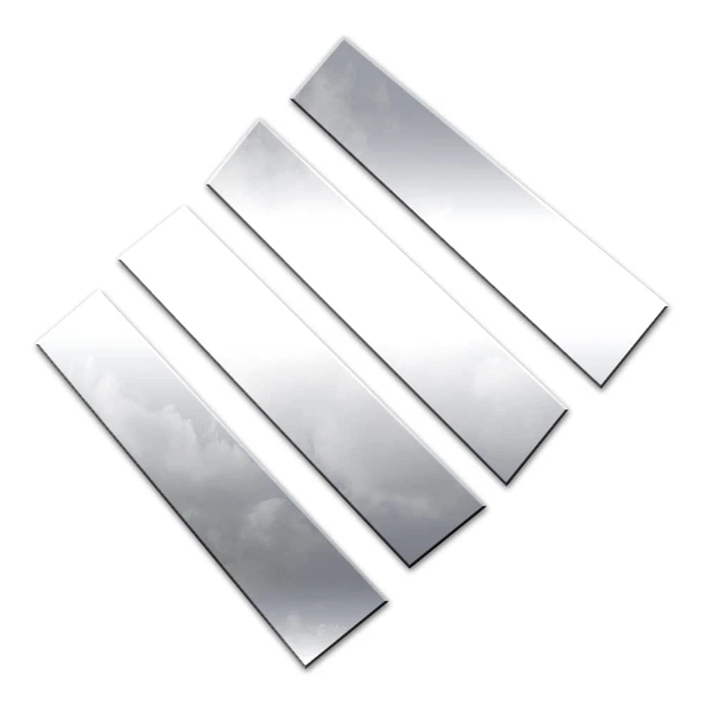 Diamond Grade 4pc Pillar Post Covers for 2020-24 Silverado 2500 HD Crew/Dbl Cab