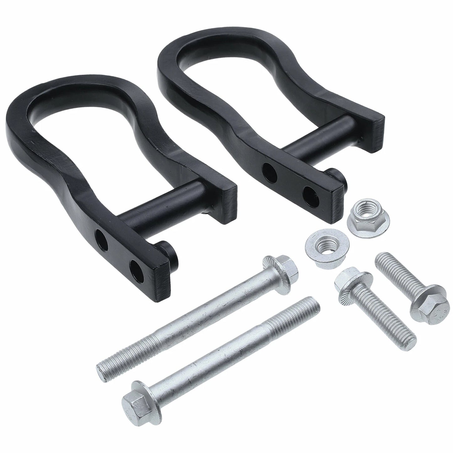 2X Tow Hooks for Chevy Silverado 1500 (2007–2018) GMC Sierra 1500 Limited