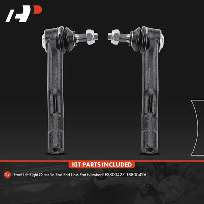 2X Outer Tie Rod Ends for Suzuki Grand Vitara (1999–2005)