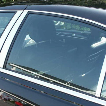 Luxury FX Chrome Pillar Post Set 6pc for Lincoln Town Car (1998–2011)