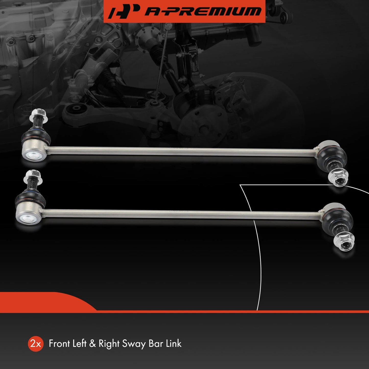 2X Front Stabilizer Bar Link for Mercedes Metris (2016–2021)