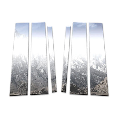 6Pc Chrome Pillar Post Covers with Keypad Cutout for Lincoln MKT (2010–2019)