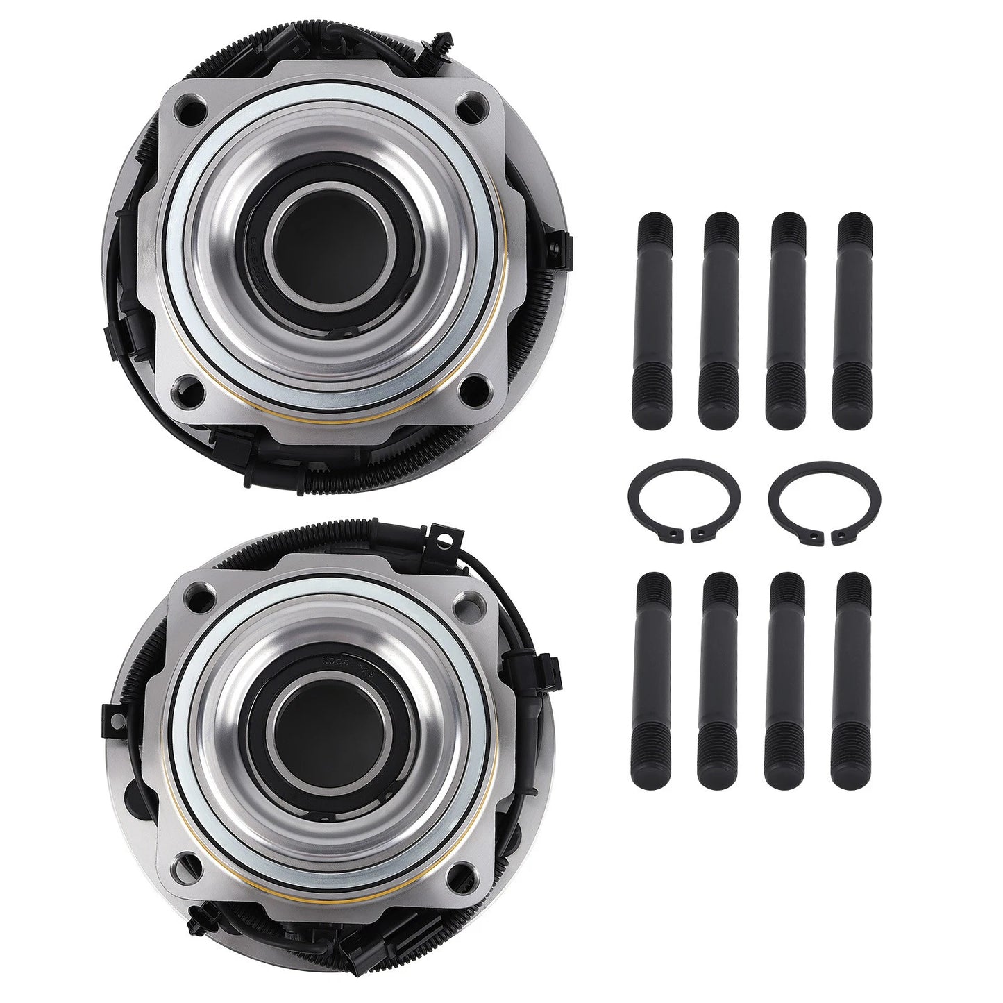 Front Wheel Hub Bearings for Ford F-250 F-350 Super Duty 2011–2016 (4WD)