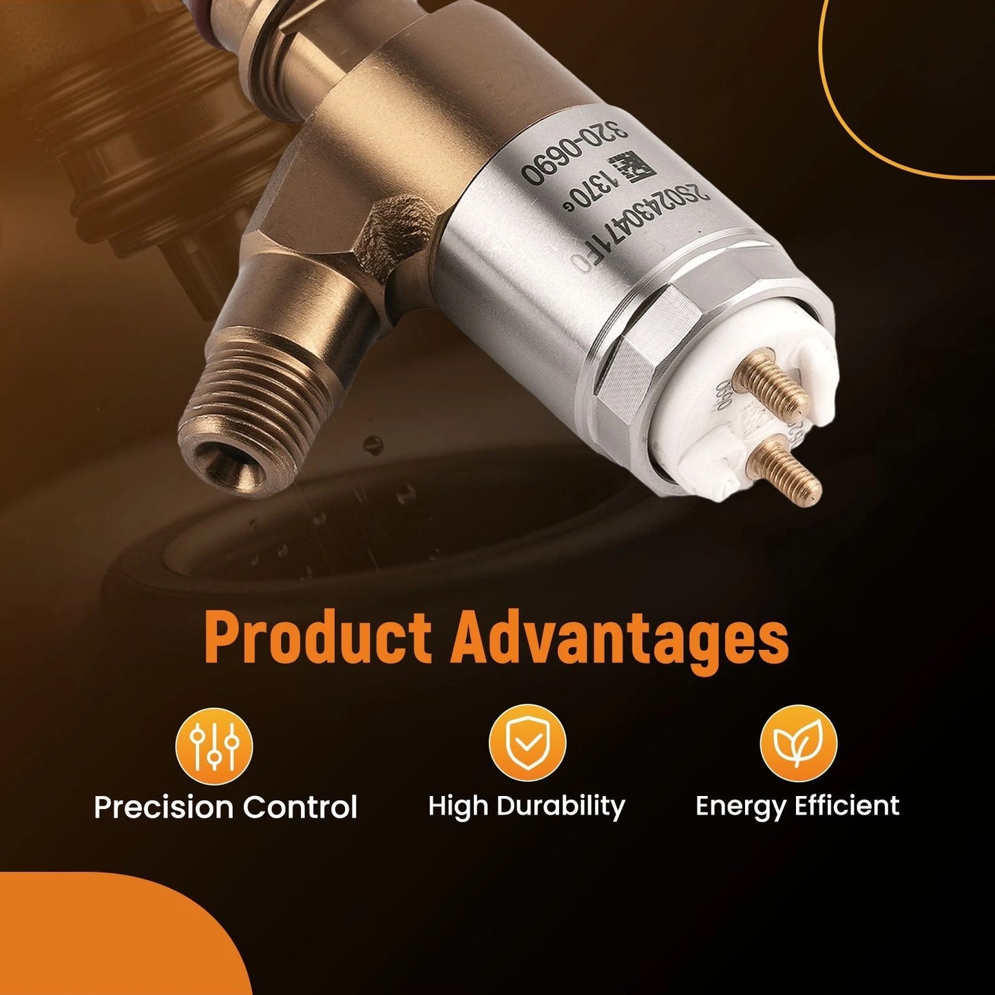 Direct Fit Fuel Injector for CAT C6.4 (2017–2021)
