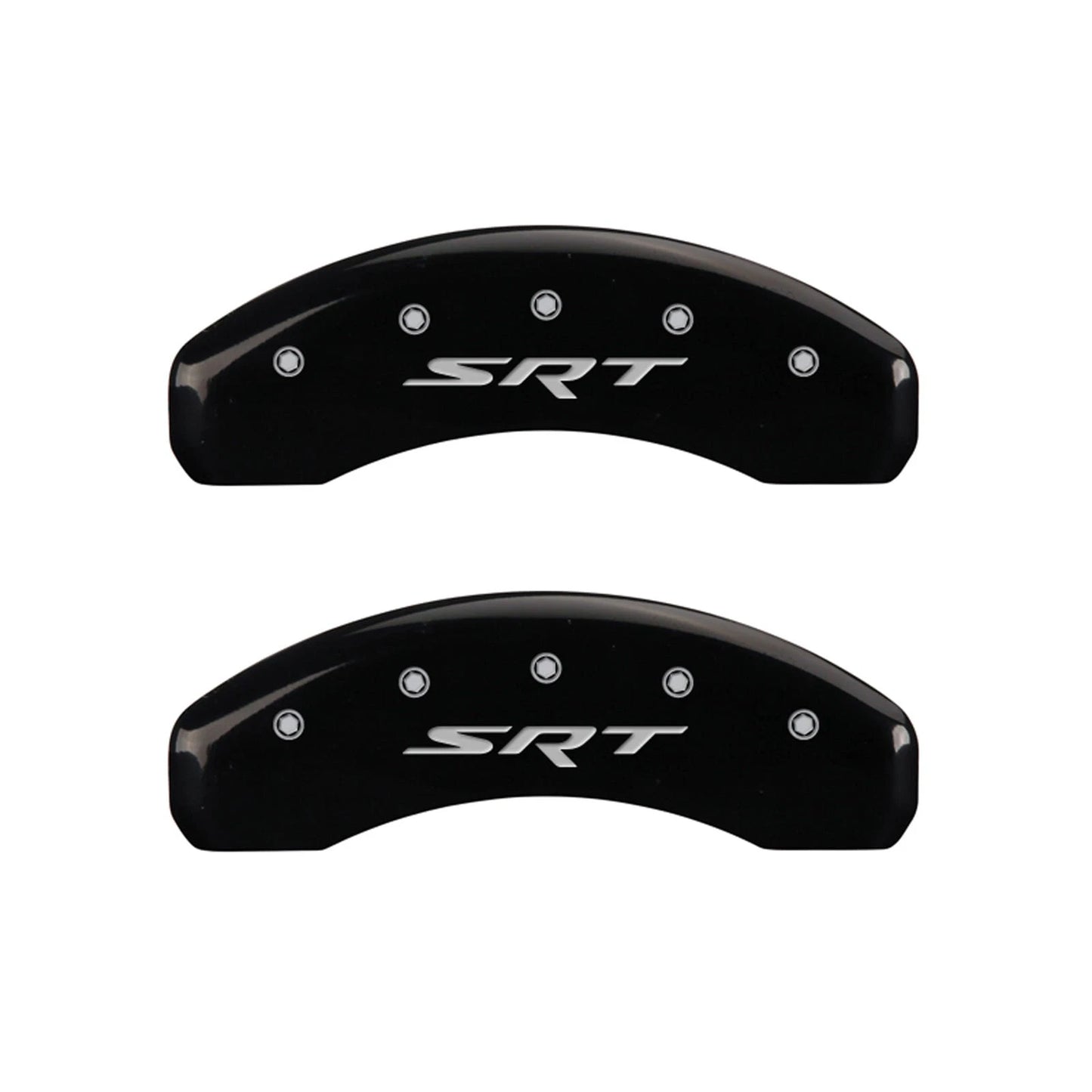 Black SRT Caliper Covers for 2008–2014 Dodge Challenger SRT8 by MGP