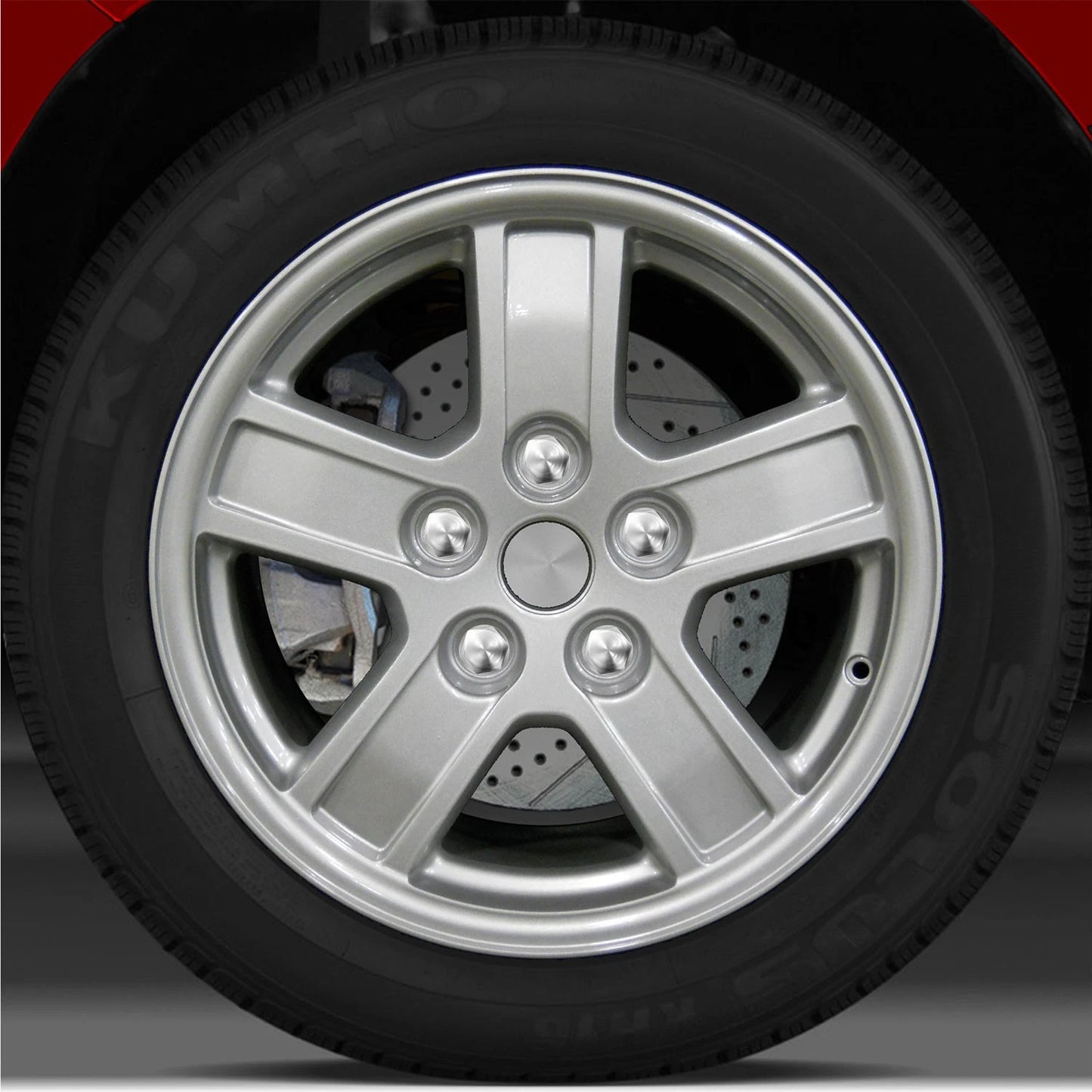 18x8 Factory Wheel (Sparkle Silver) for 2006-2009 Dodge Durango