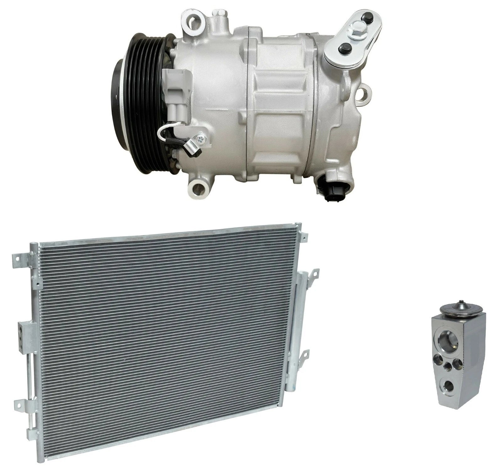 A/C Compressor Kit With Condenser for Jeep Cherokee 2.4L (2019–2023)