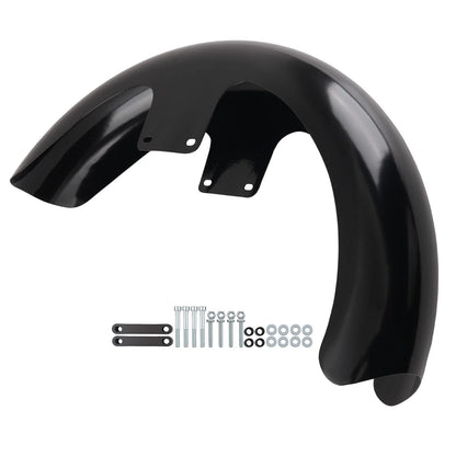 Front Mud Flap for Harley Electra Glide FLHT FLHTC (1994–2013) Vivid Black