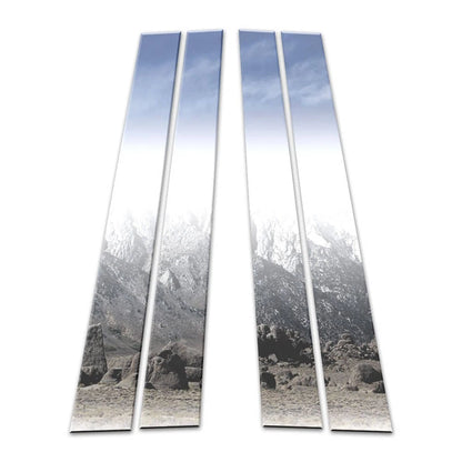 Chrome Pillar Post Covers 4Pc for Kia Rondo (2006–2016)