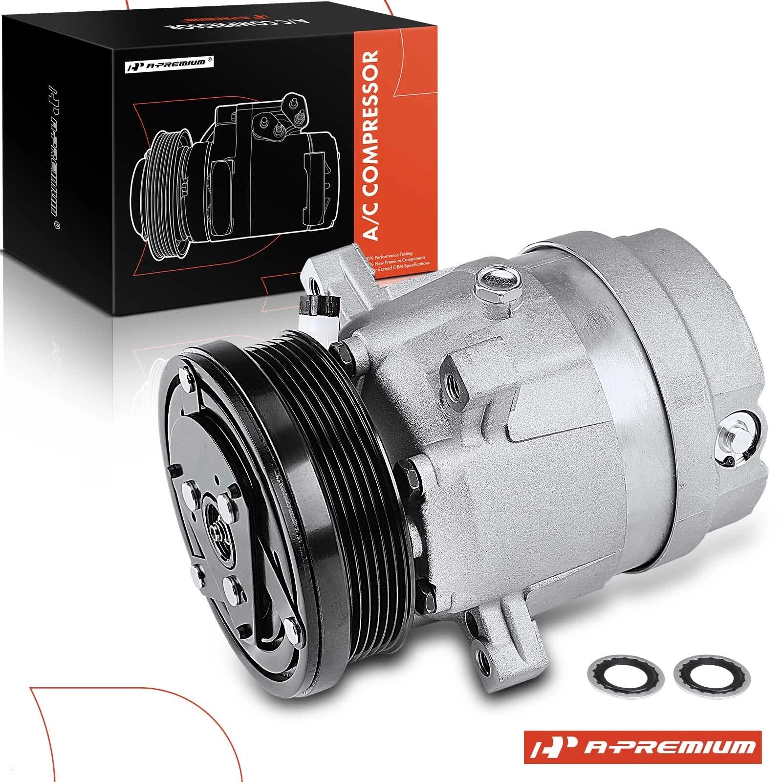 A/C Compressor with Clutch for Buick Regal (1989–1991)