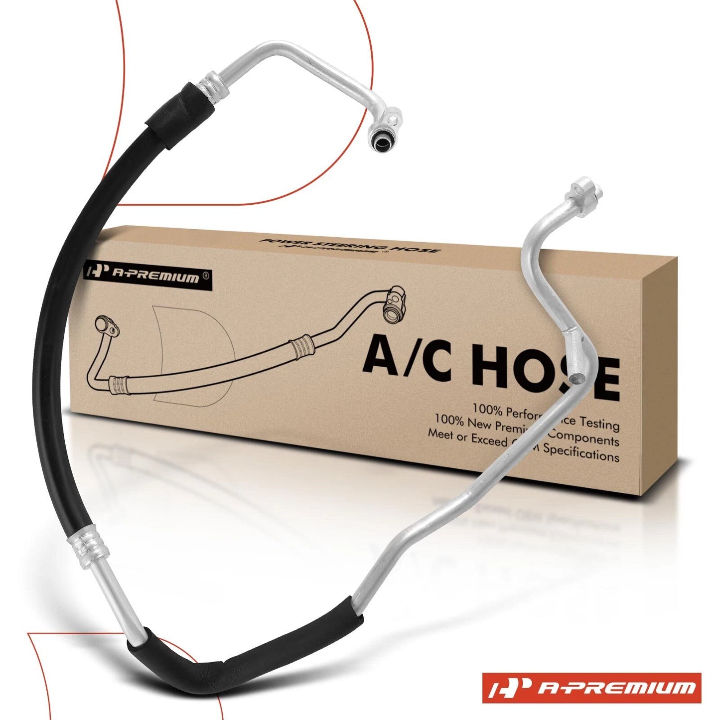 A/C Refrigerant Suction Hose for Chevy Silverado GMC Sierra (2007–2013)