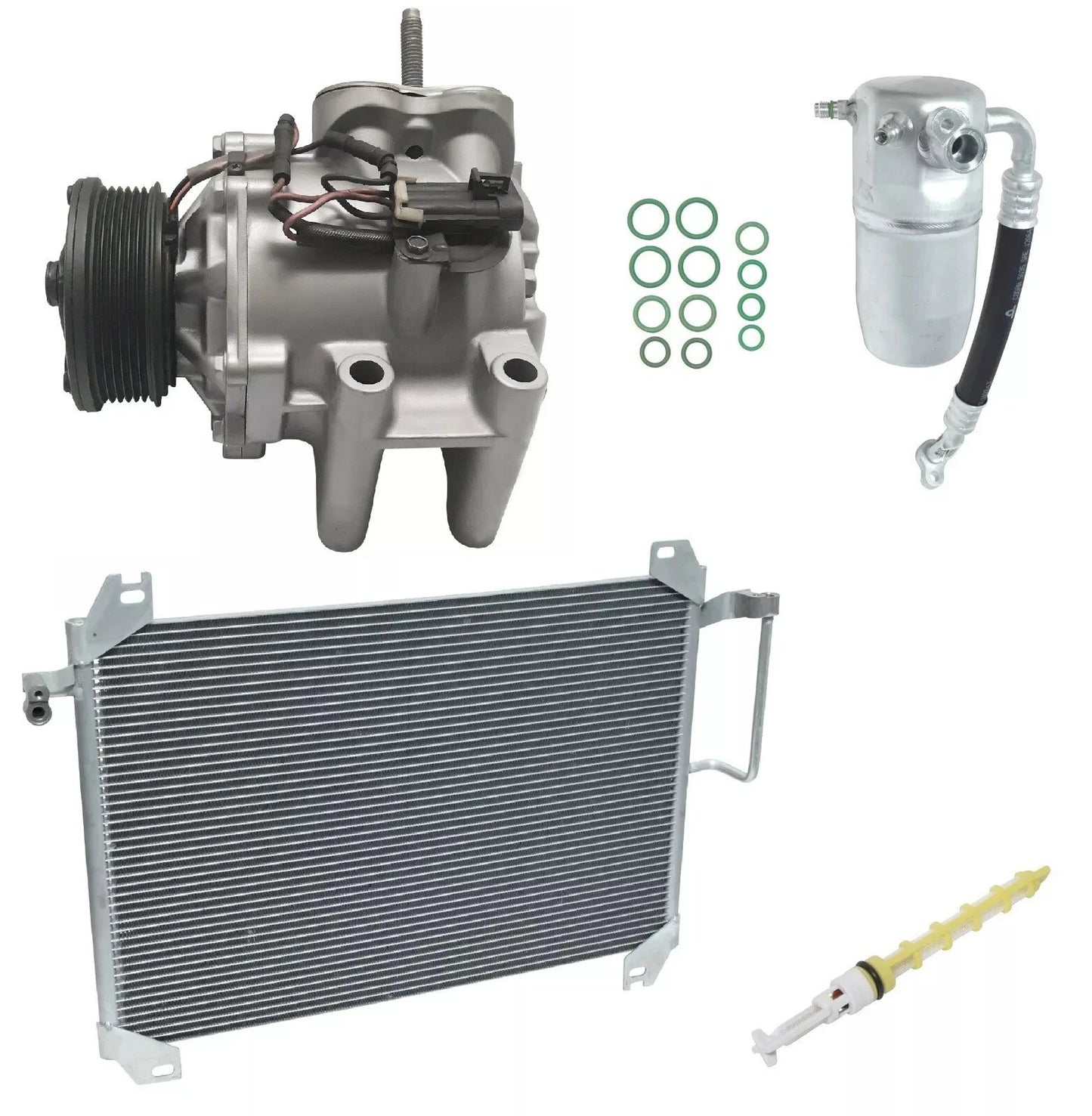 A C Compressor Kit With Condenser for Isuzu Ascender 4.2L (2004–2004)