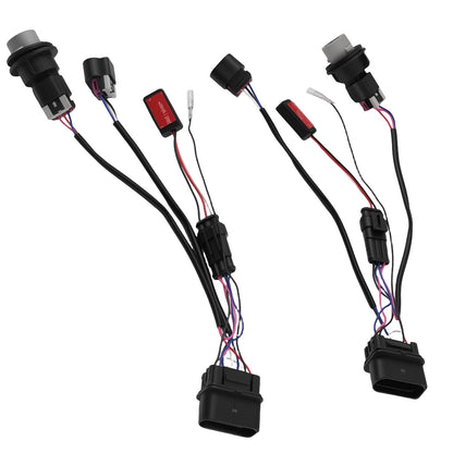 2X Projector Headlight Conversion Wire Harness for Dodge Ram 1500–3500 (2013–2018)