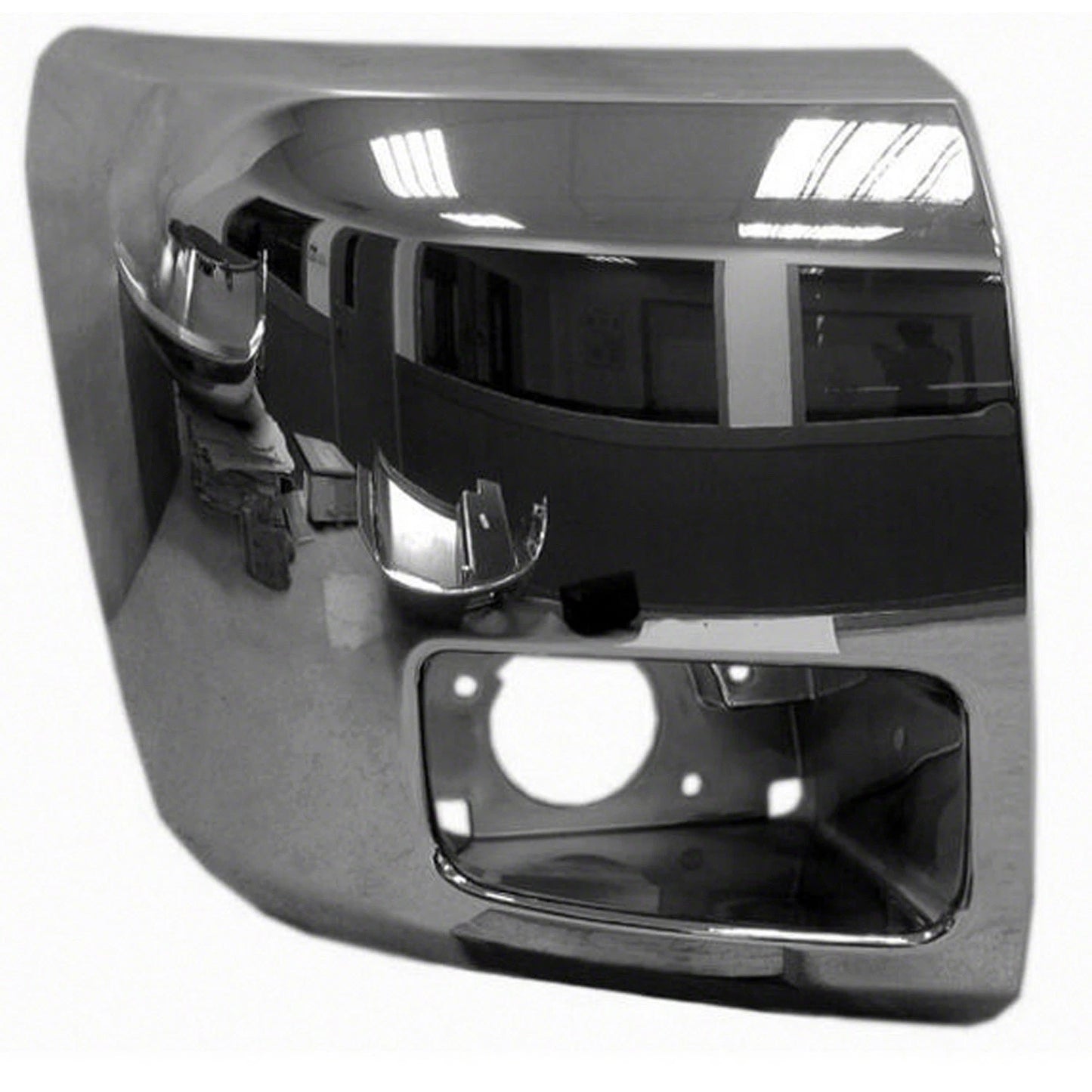 Replacement Chrome Passenger Side Front Bumper End (See compatibility Chart)