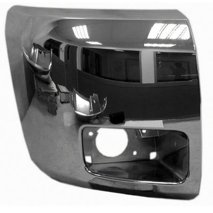 Replacement Chrome Passenger Side Front Bumper End (See compatibility Chart)
