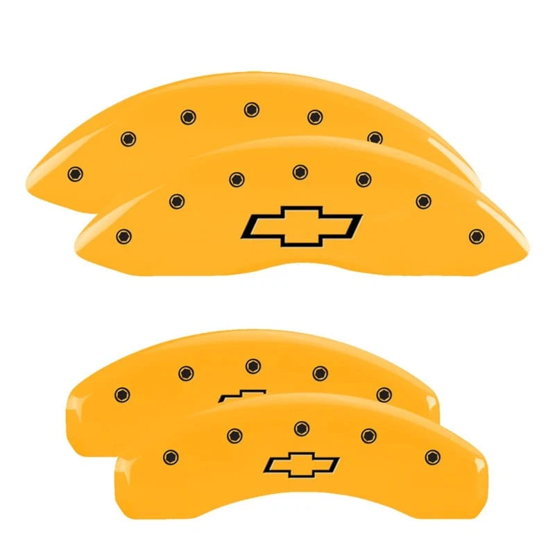 Caliper Covers Set of 4 Engraved Bowtie for 2021–2024 Chevy Blazer
