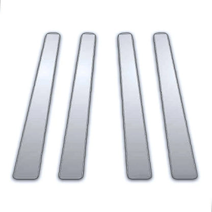 4Pc Chrome Pillar Post Covers for Nissan Versa (2007–2011)