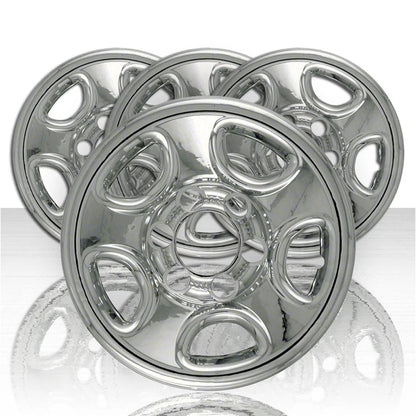 16" Chrome Wheel Skins (Set of 4) for 2000-2006 Chevy Tahoe - QSK0087
