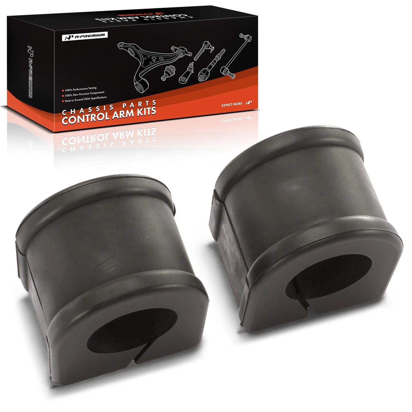 2X Front Sway Bar Bushing Kit for Chevy Impala Buick LaCrosse