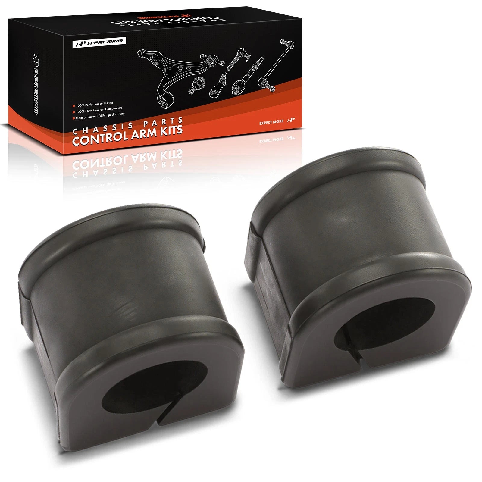 2X Front Sway Bar Bushing Kit for Chevy Impala Buick LaCrosse