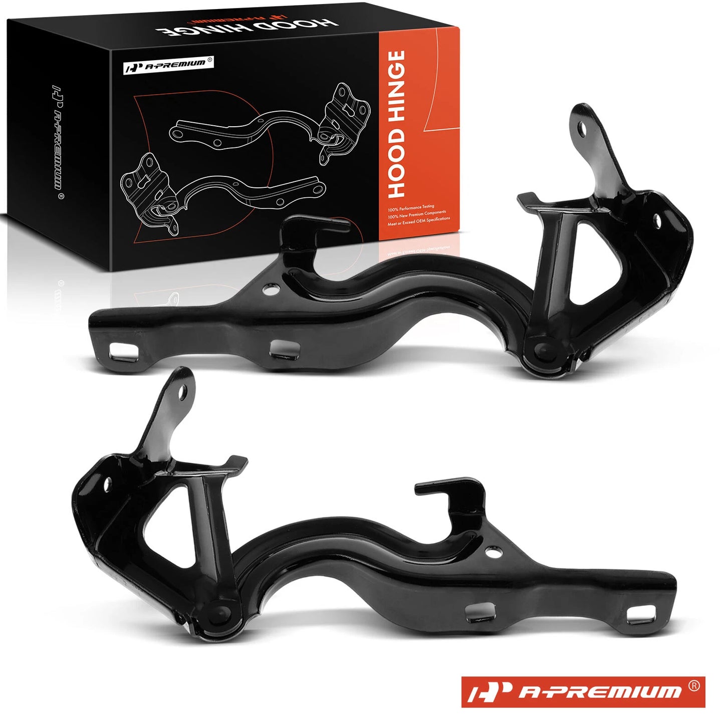 2X Hood Hinge for Chevrolet Malibu (2013–2015)