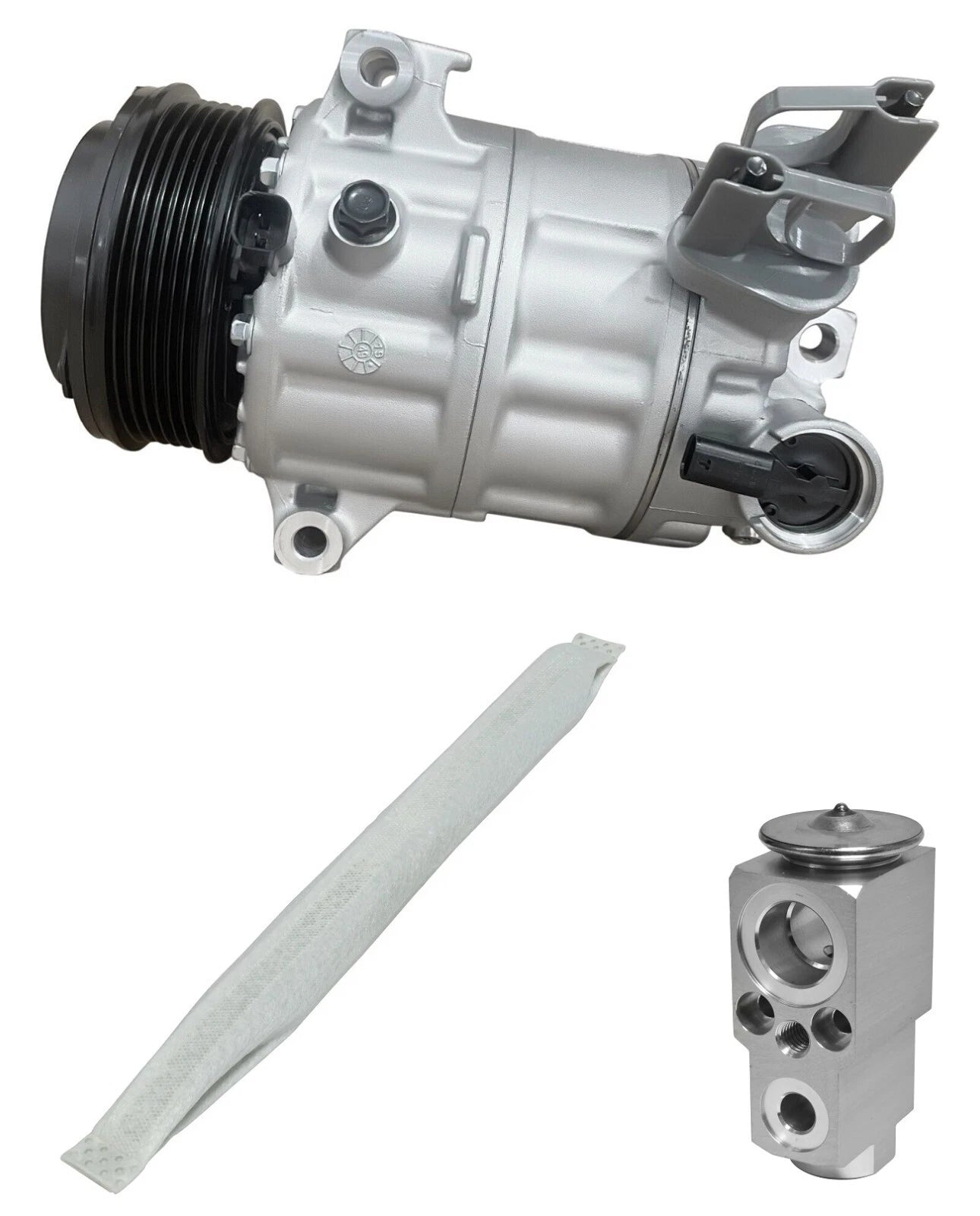 A/C Compressor Kit Replacement for Jeep Wrangler 2.0L (2018–2018)