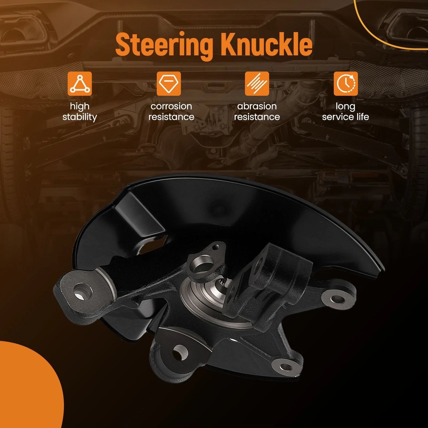 Front RL Steering Knuckle for Honda Pilot (2005–2008)