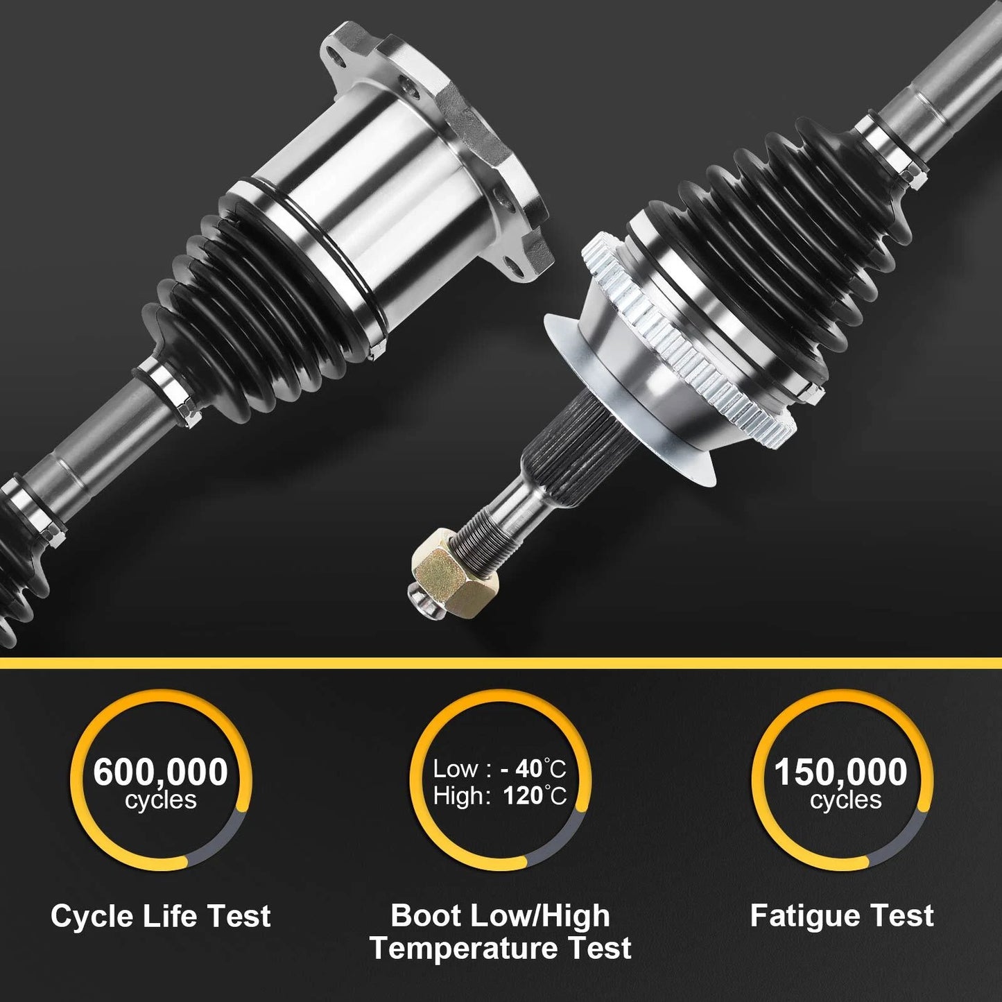 CV Axle Assembly for Chevy Tahoe GMC Yukon (1995–1999)