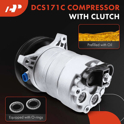 A/C Compressor with Clutch for Buick Regal (1994–1995)