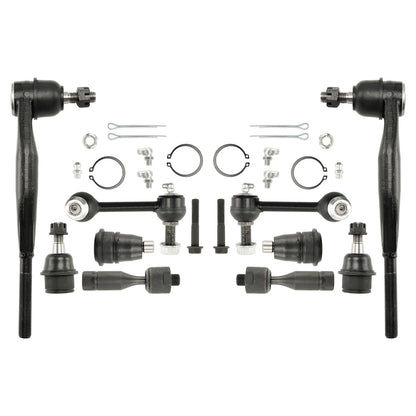 Front Upper Control Arm Kit and Tie Rod for Trailblazer (2002–2009)