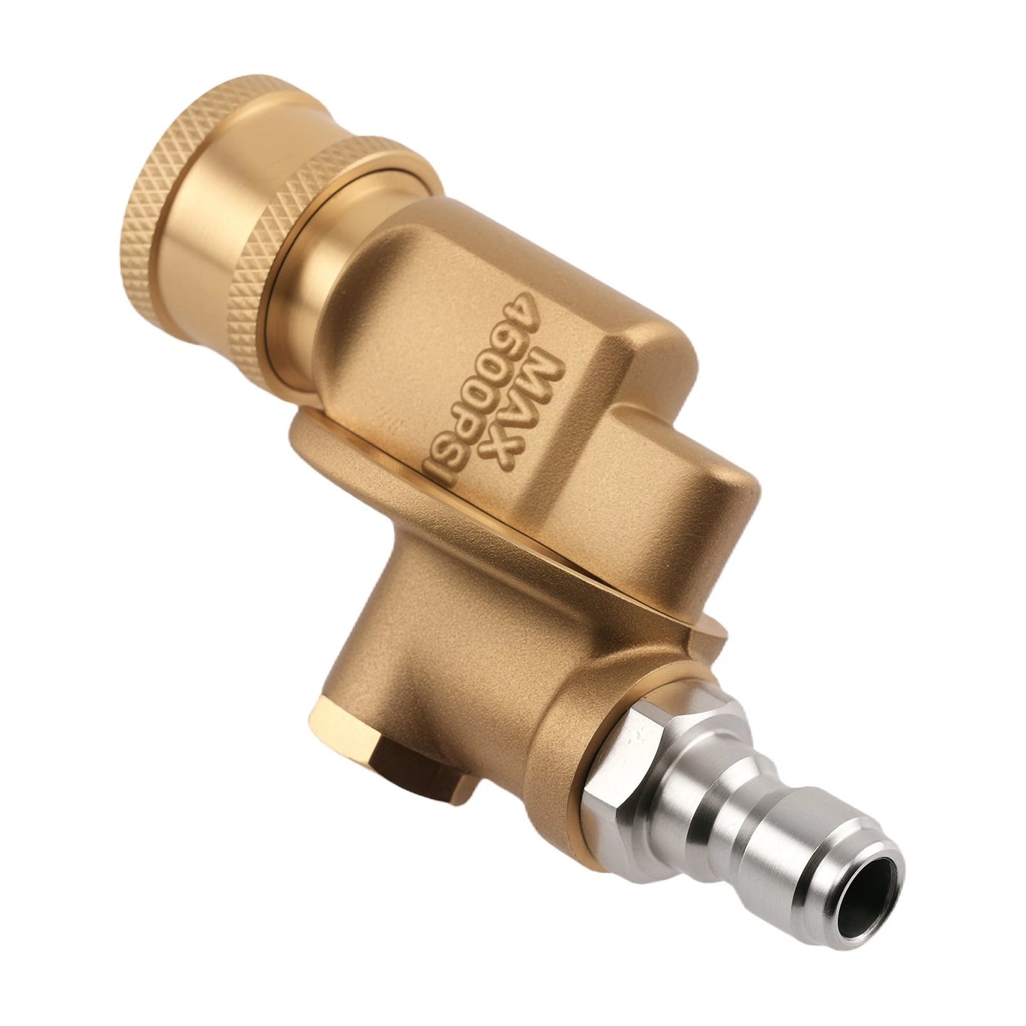 1/4in Pressure Washer Adapter Pivoting for Quick Connect Brass 4500 PSI (2024–2026)