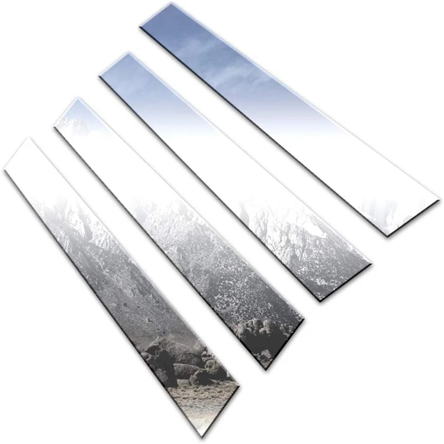 Luxury FX Chrome Pillar Post Trim 4pc for Kia Forte (2010–2013)