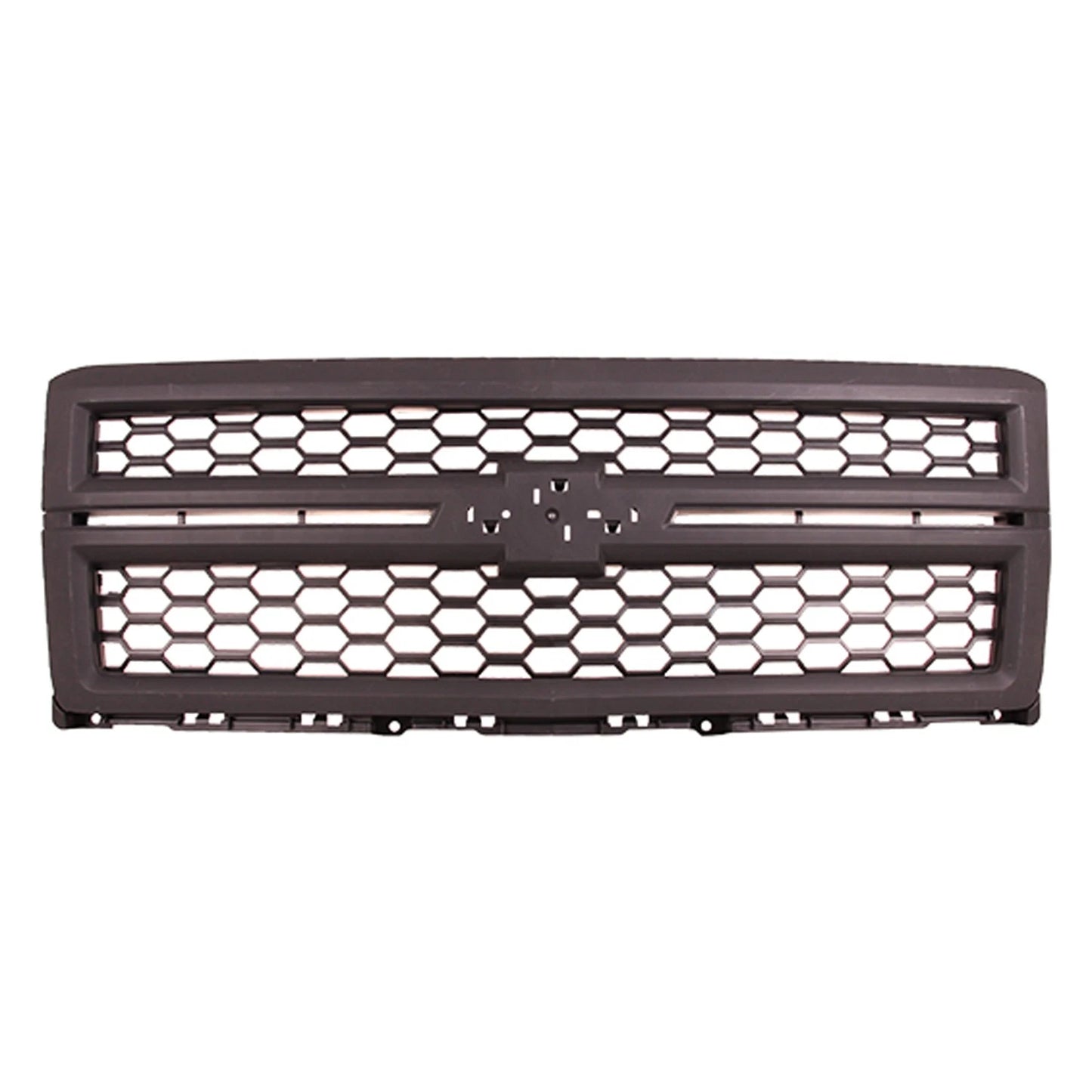 Replacement Black Textured Plastic Front Grille For 2014-2015 Chevy